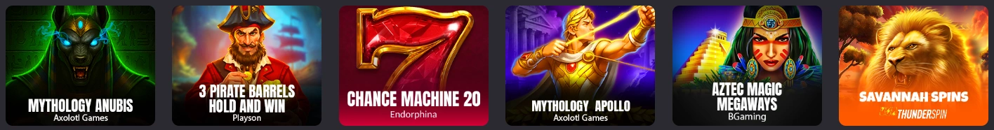 Donbet online slots game library overview